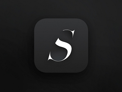 Supera app icon app application appstore black brand fashion icon ios ipad iphone supera