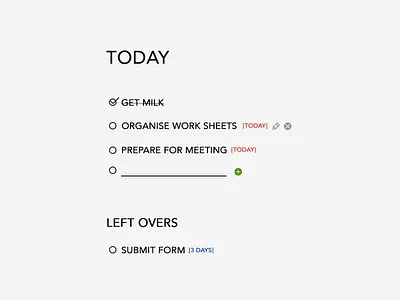 Daily UI 042 - ToDo List dailyui dailyui042 todo