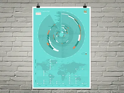 Events Calendar 2016 calendar events poster