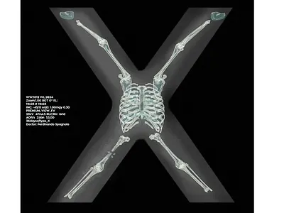 36 days of type X 3d c4d cinema4d motion graphics type typography x