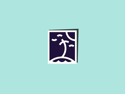 Stranded aquas bird calm edwin carl capalla island minimal picture sea simple sun tree