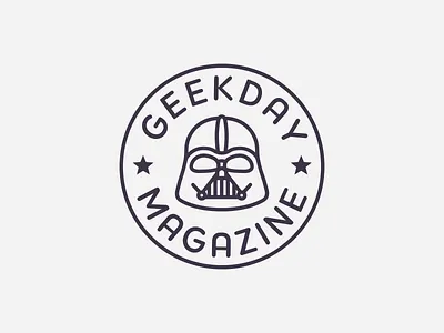 Geekday Magazine comics darth vader geekday logo magazine snick star wars