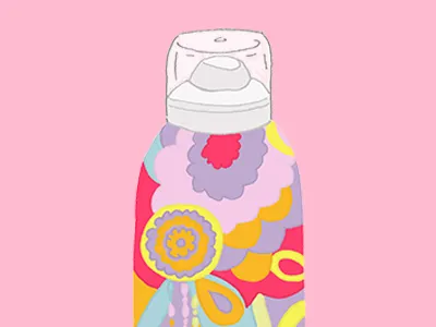 Amika Perkup Illo haircare illustration