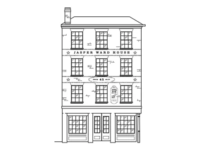 45 Peck Slip architecture beekman street building lower manhattan manhattan new york city nyc south street seaport