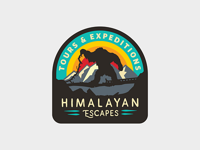 Everest II animal kingdom badge disney mountain patch retro theme park walt disney world yeti