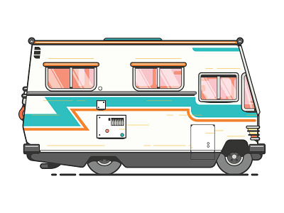 Adventure Winny adventure adventure mobile art car illustration poler van win