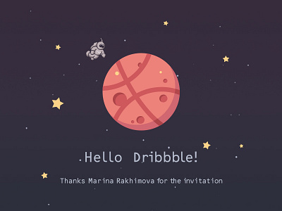 Hello, Dribbble!