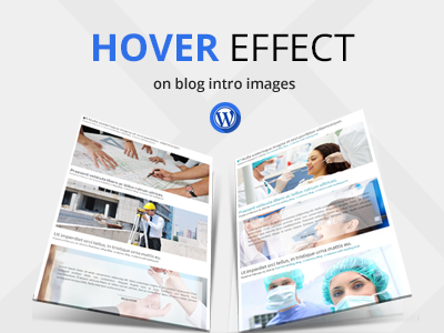 Bloggers! Change Your blog look with this simple effect! hover effect hover effect on image wordpress