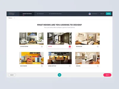 Wizard cards landing minimal next steps ui web website wizard