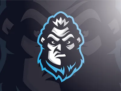 Giant branding giant head human logo sport