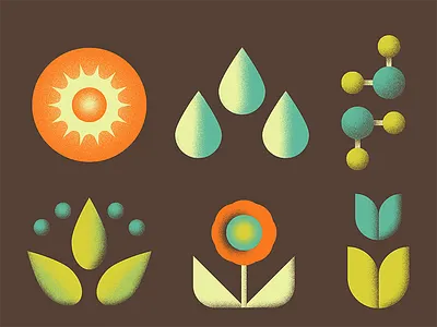 Earth Day is Everyday carbon dioxide drop earthday flower leaf light plants poster stem sun water