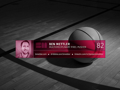 Dribbble Player Card bio player card profile ui