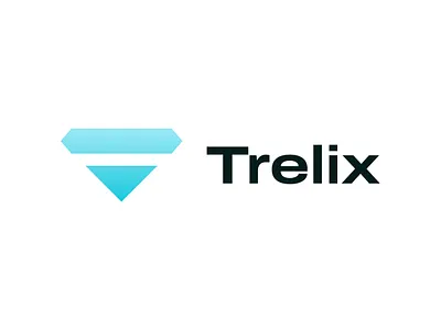 T + Diamond - Trelix - Logo Design Concept brand identity design branding diamond logo graphic design icon identity lettermark lettermark logo logo logo design logomark logos logotype minimal logo saasbranding symbol t logo tech logo technology logo web design