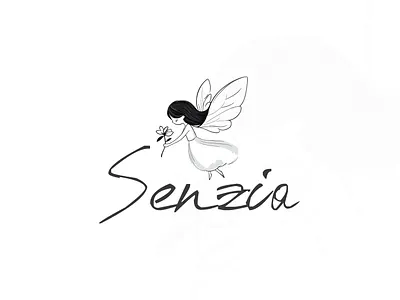 Logo with fairy for jewelry store fairy logo logo logo brand logo jewelry logotype