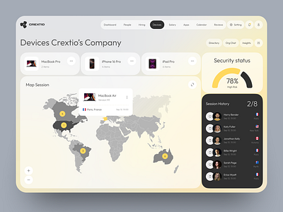 HR Platform UI Design b2b dashboard dashboard design data visual design hr management human resources interface management dashboard platform product design saas saas product ui ux web web design website design