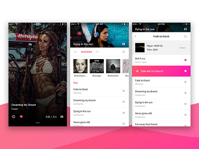 Just Music app music ui