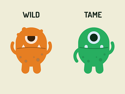 Born to be wild health illustrations monsters