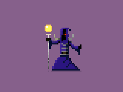 Warlock's Dance animation character game pixel