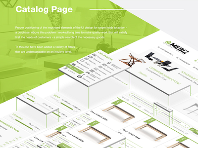 Mebiz - Website (Catalog page) create website furniture graphic design mebiz ui ux web design website