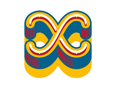 The Alphasigns · X · 24/36 36daysoftype alphabet davidsierra font letter lettering thealphasigns type typography