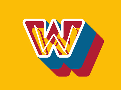 The Alphasigns · W · 23/36 36daysoftype alphabet davidsierra font letter lettering thealphasigns type typography