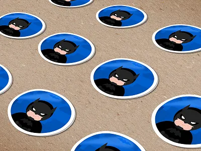Batman Stickers batman illustration sticker stickers