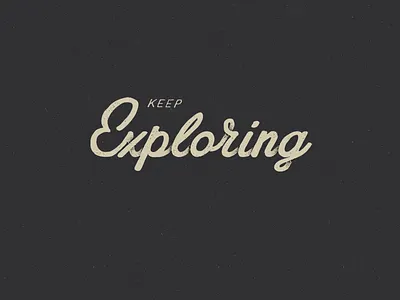 Texture-y Type Treatment illustration quote script shadow texture treatment type typography