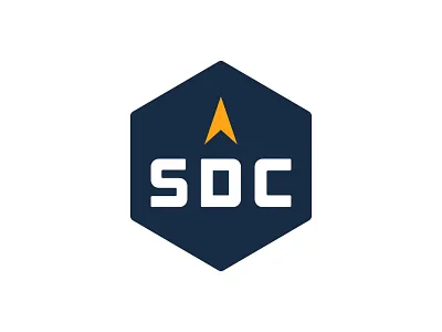 Stuckey Design Company company design hexagon initials logo stars