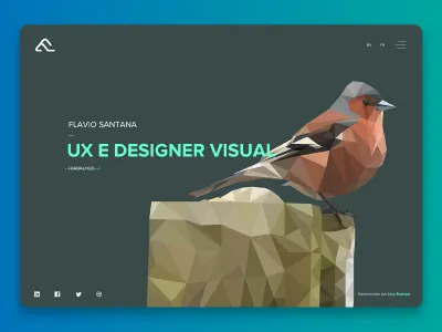Portfolio - Flavio Santana portfolio ui ux website