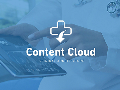 Content Cloud brand brand identity clinical clinical architecture identity logo logo design medical