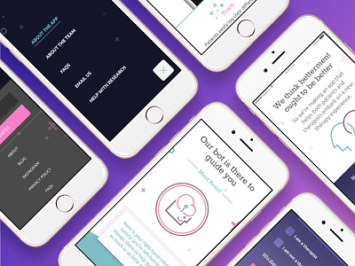 Remi Landing Page app iphone ui