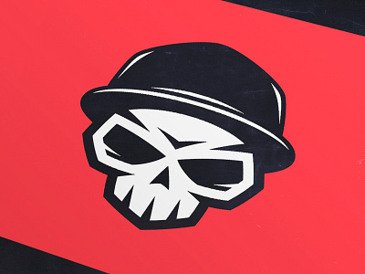 Skull dead death emblem evil face ghost label logo nightmare skull tattoo