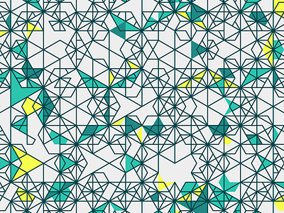 Geometric Shapes / 150801 creative coding generative art geometry hexels hype framework pattern processing