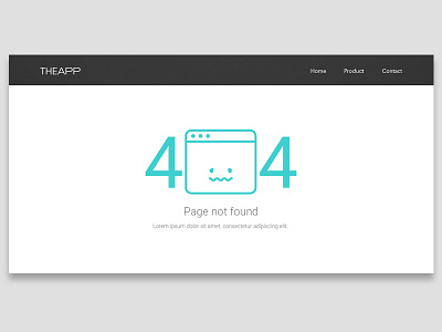 Daily Ui 08 007 404 dailyui design found not ui