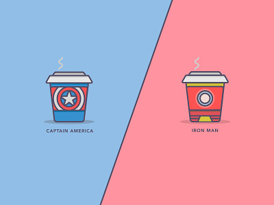 What is your favorite taste? america avengers captain civil design flat graphic icon iron man war