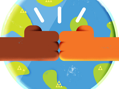 Earth Day 2016 blue day earth earthday eco environment environmental fistbump love peace planet smart