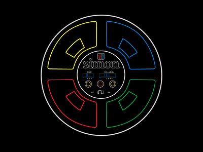 Simon, says 1980s game milton bradley pattern rhythm simon