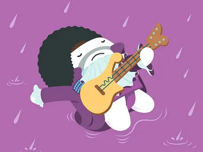 Casumo Dribbble Prince 800x600 casumo genius illustration prince purple rain