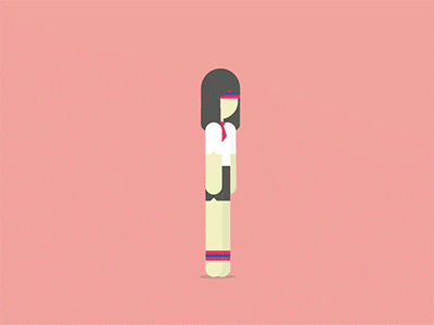 Ejercitando el Motion animation character exercise gif girl icon illustration motion graphics person run workout
