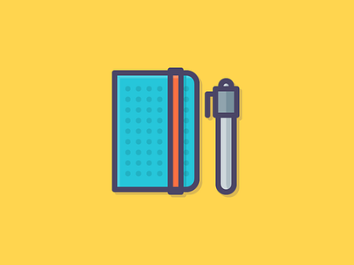 Sketchbook flat guide icon illustration illustrator pen sketchbook thstudio