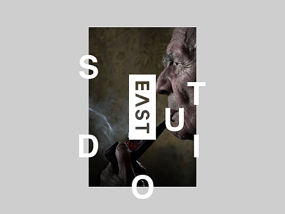 East Studio design grid key visual kv minimal movie ollestudio studio typography