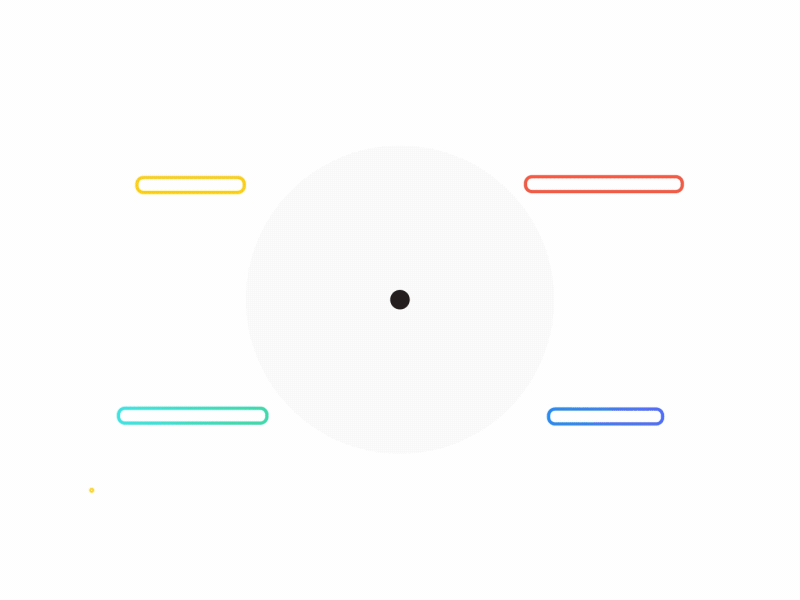 Progressing The Timeline after effects animation bounce circle roadmap shapes video