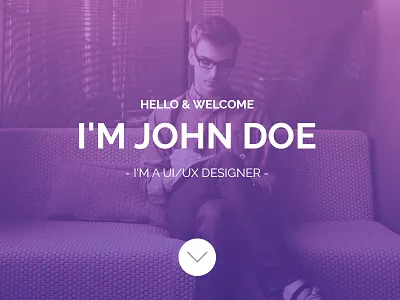 Oneux Onepage Portfolio Psd Template design one page portfolio psd