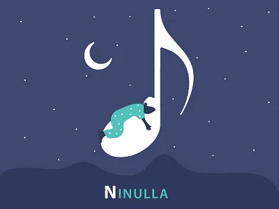 The Alphabet book boy character illustration lullaby moon music night note sleep symphony