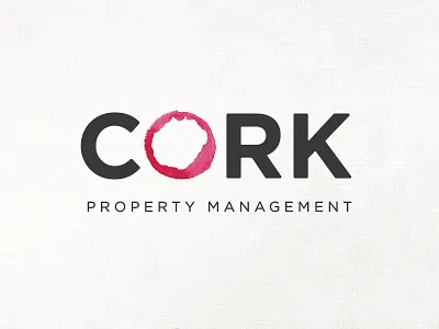 Cork - Final Logo bottle brand cork house identity logo management property wine