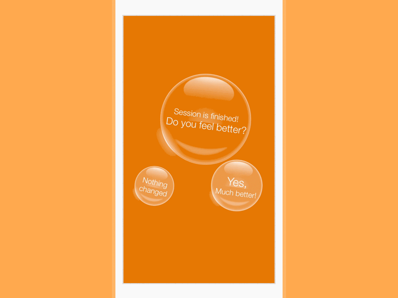 How to ask user for a feedback? color color therapy feedback orange questionnaire questions thank you user feedback user research