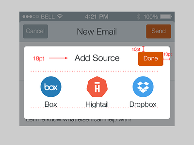 Specs for @stitchapp