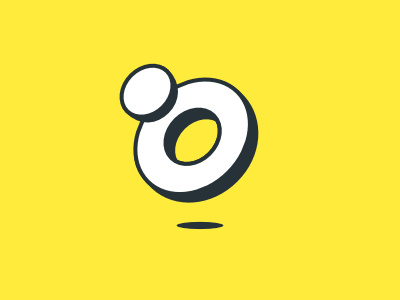 Orbit Logo circle hover logo o orbit rotate round