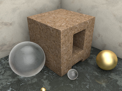 057/365 3d cinema 4d lighting material physical render