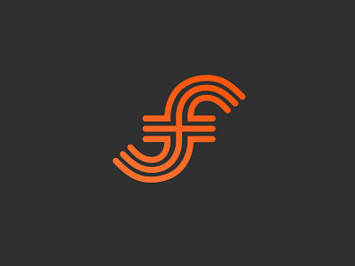 Spredfast Logomark Concept branding identity logo watermark